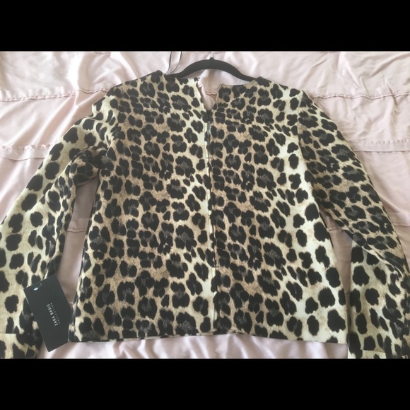 Zara Leopard Print Top - Picture 1 of 3